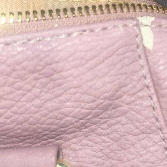 BCBGeneration Large Shoulder Crossbody Purse Bag Lavender Faux Leather - Picture 7 of 7